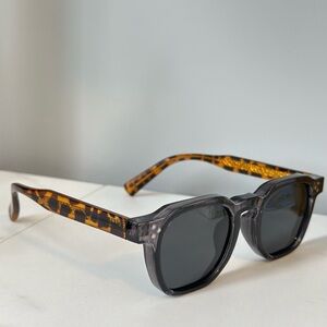 New Polarized Sunglasses Unisex Metal Core CP Square Sun Glasses Rivets